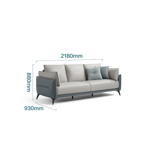 Italian 3-seater Minimalist Style Sofa - Image 5